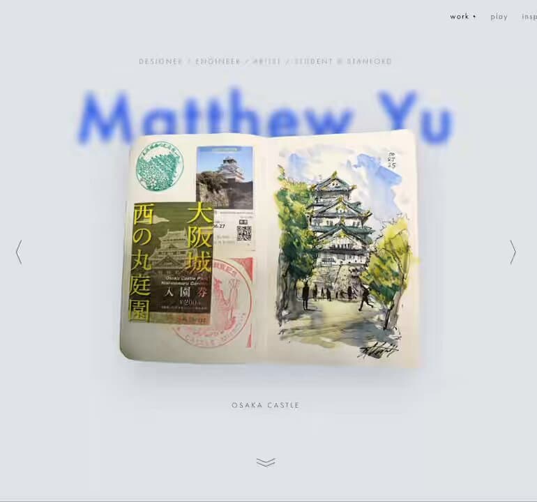 Matthew Yu Travel Portfolio
