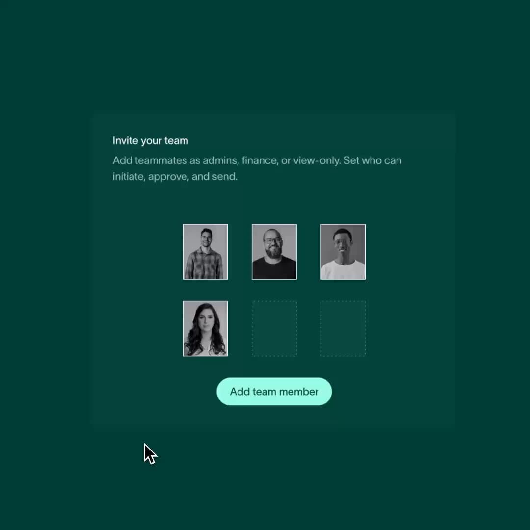 Invite Your Team Onboarding