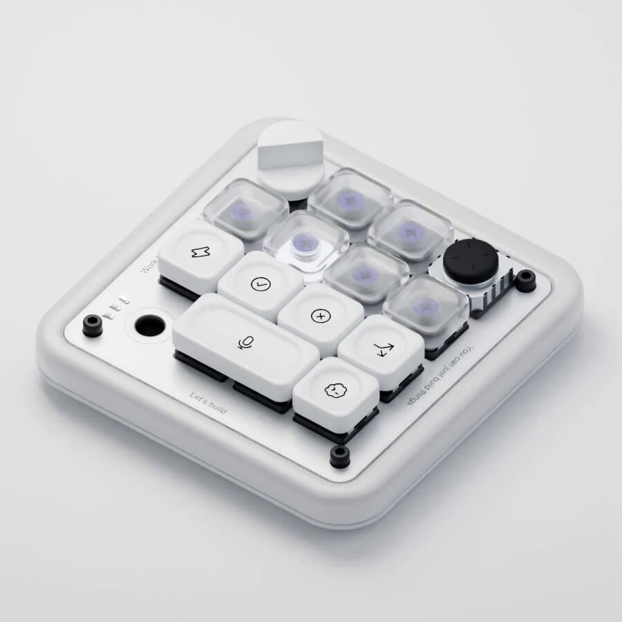 Modular Macro Keypad Render