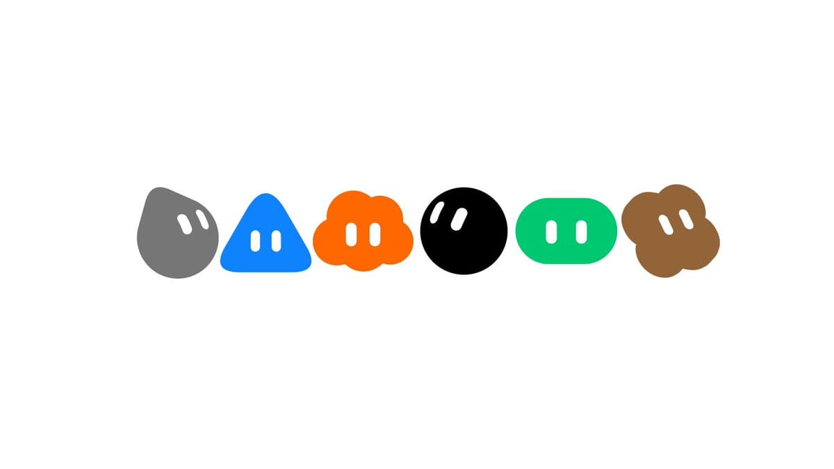 Morphing Blob Icon Set
