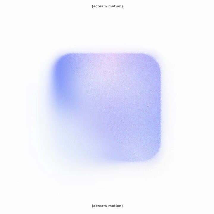 Acream Motion Blur Square