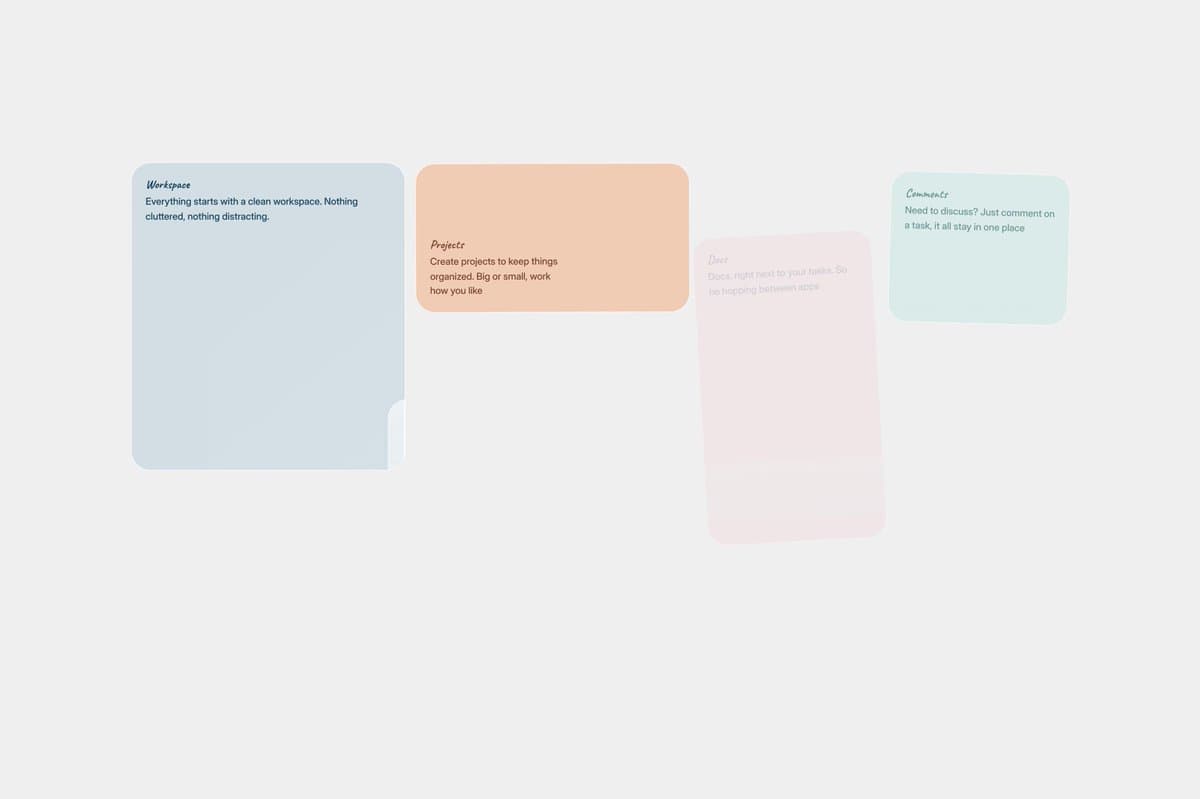 ThisUX Pastel Workspace Cards