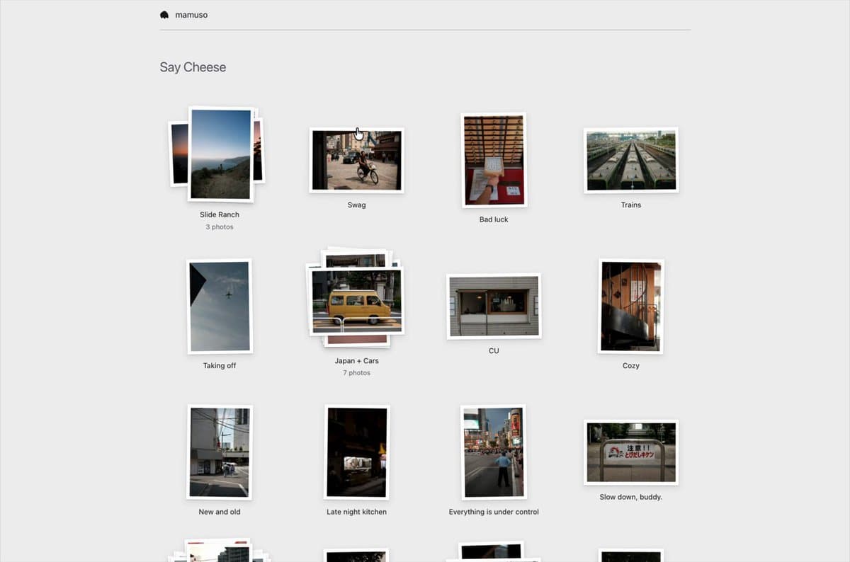 Say Cheese Photo Gallery