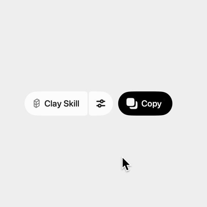 Clay Skill Toggle Buttons