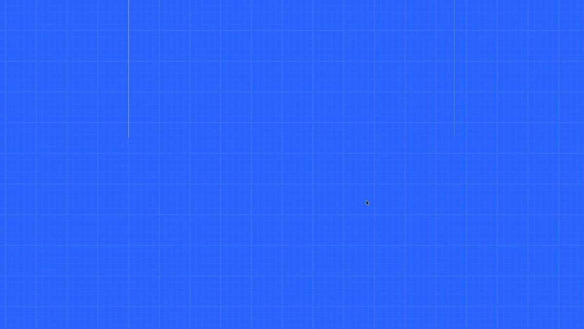 Blue Grid Design Canvas