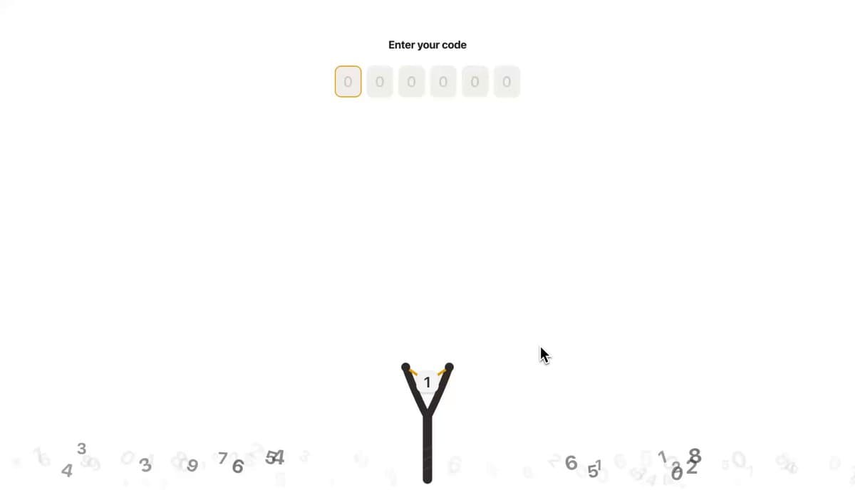 Slingshot OTP Code Entry