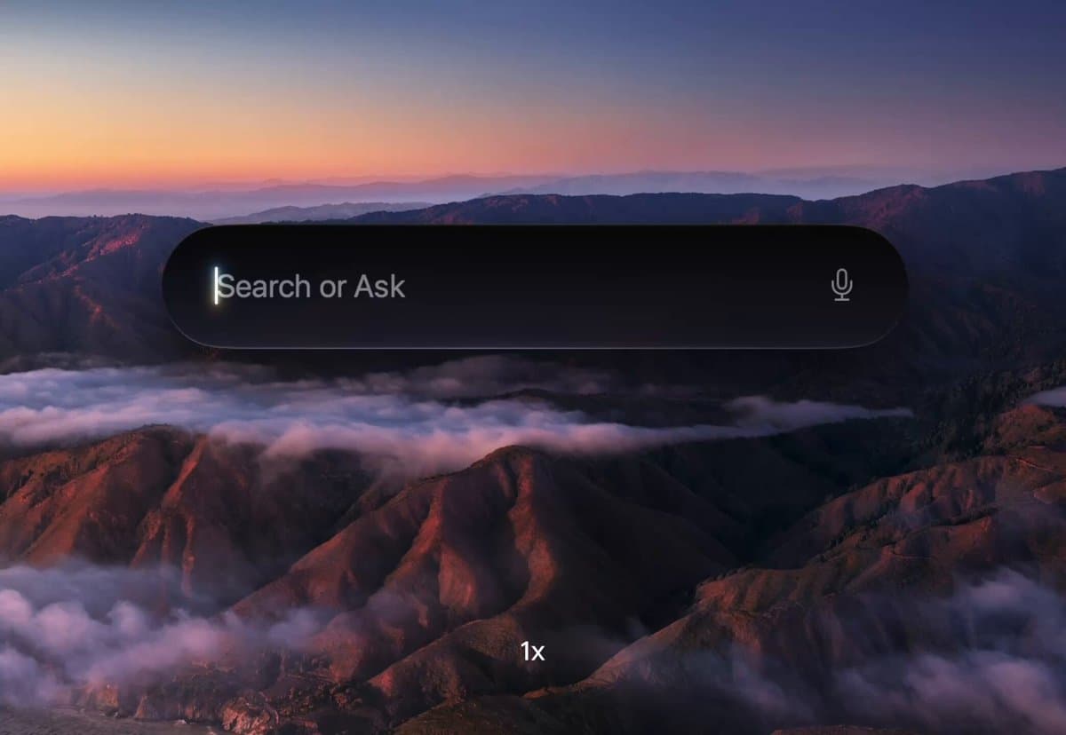 Search Or Ask Bar