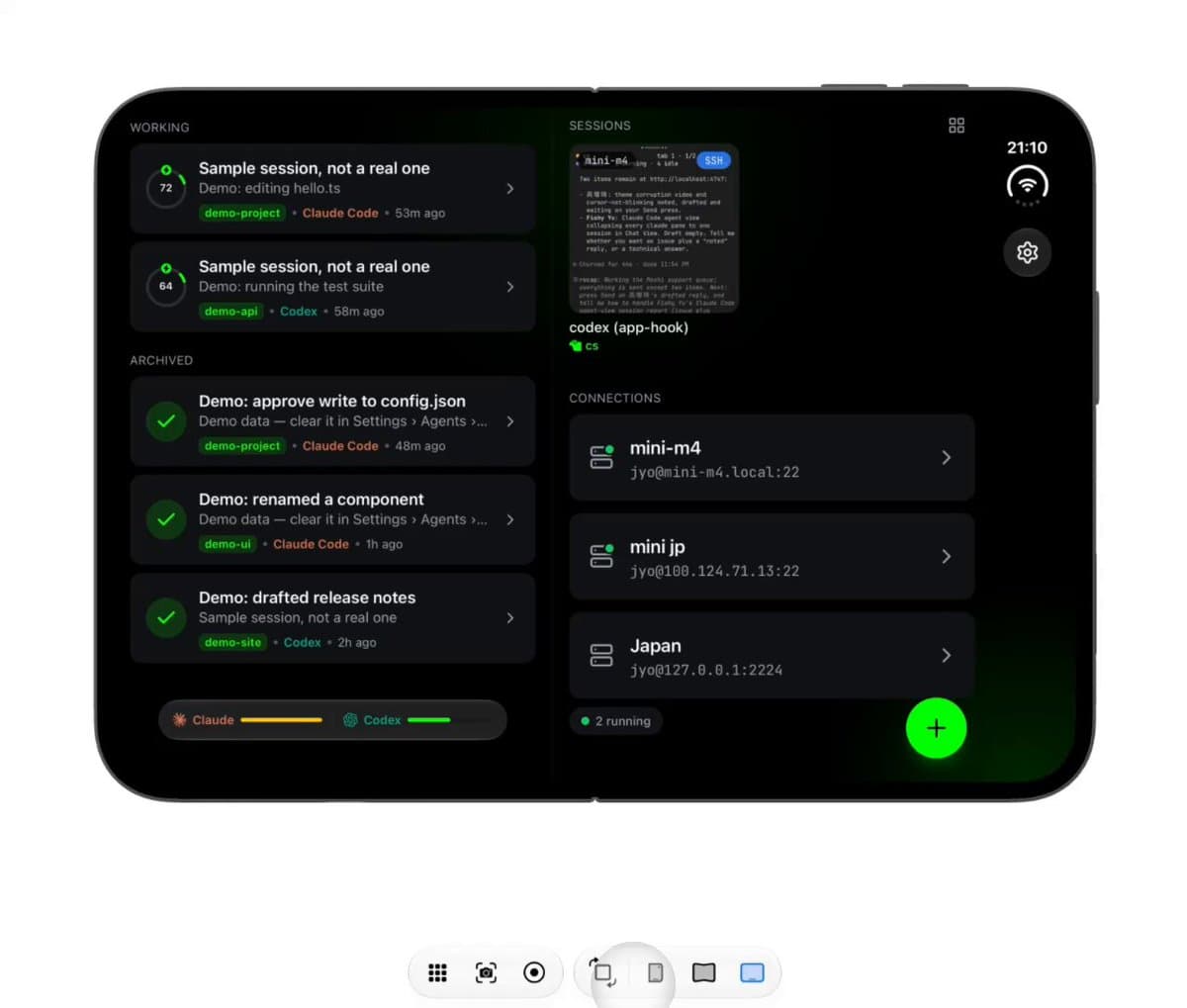 Coding Agent Session Manager