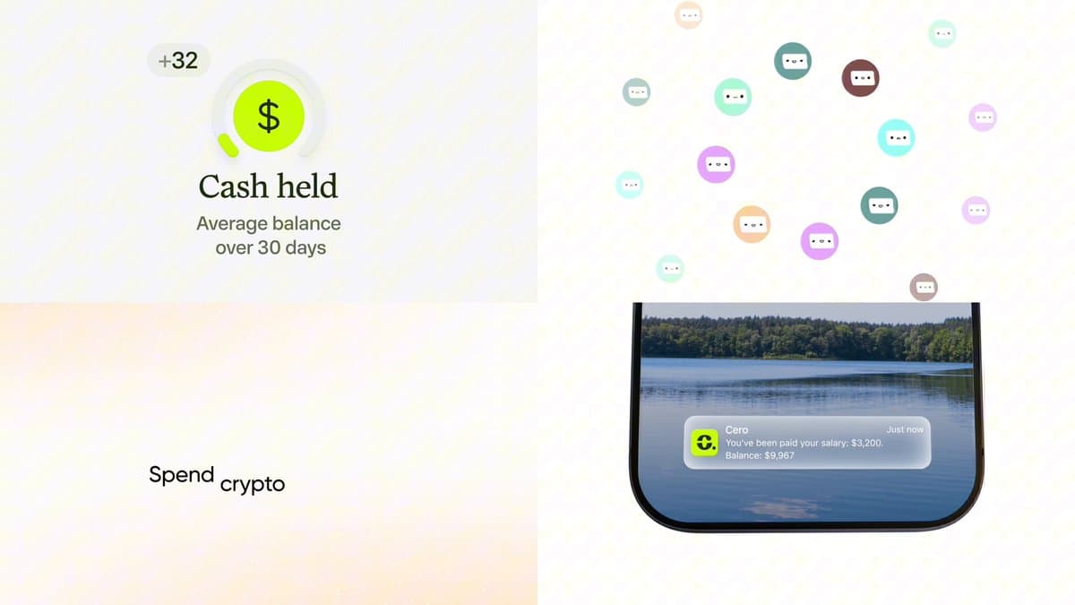 Cero Crypto Cash Widgets