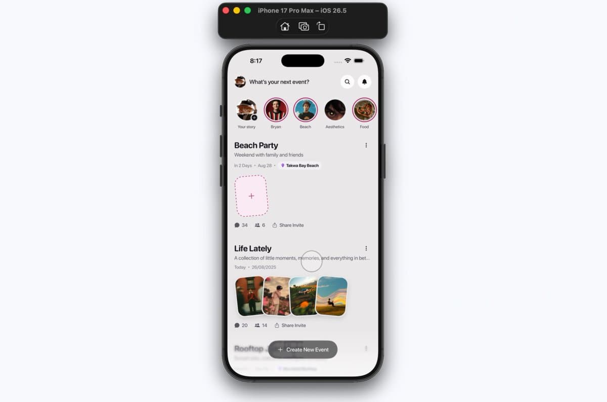 Event Planner Mobile App