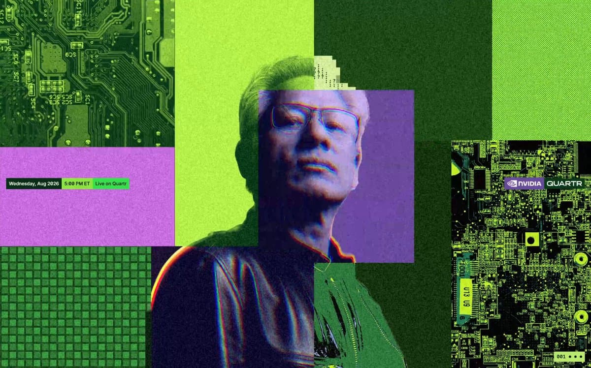 NVIDIA Quartr Glitch Collage