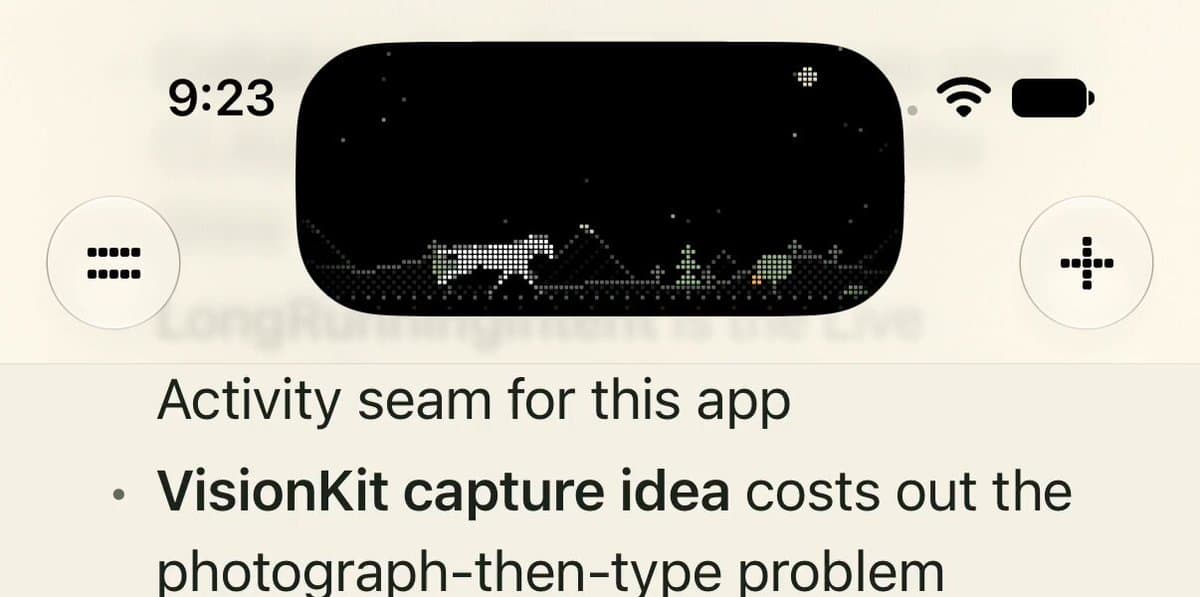 Dynamic Island Agent Widget