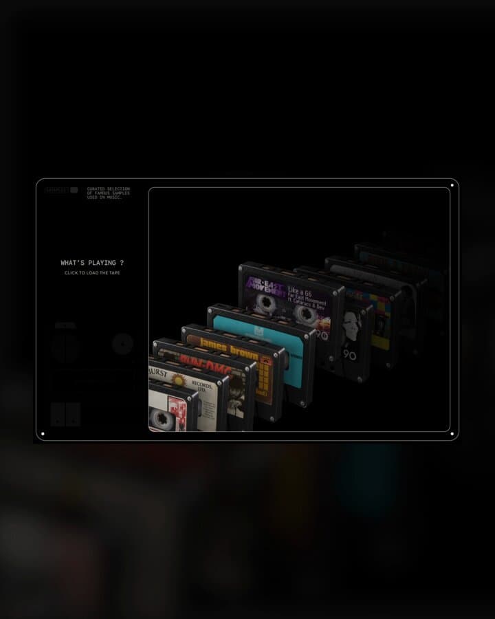 3D Cassette Tape Gallery