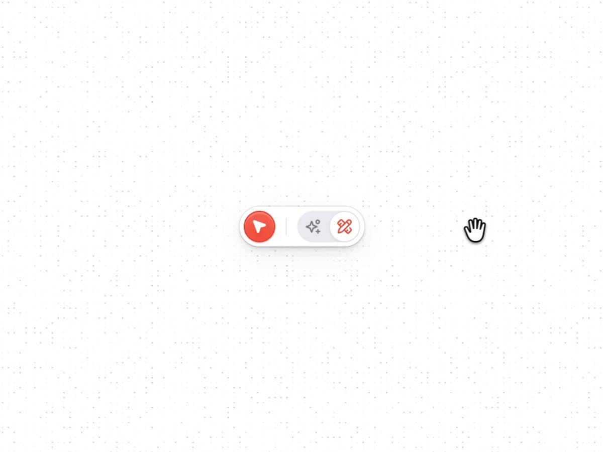Floating Action Pill Toolbar