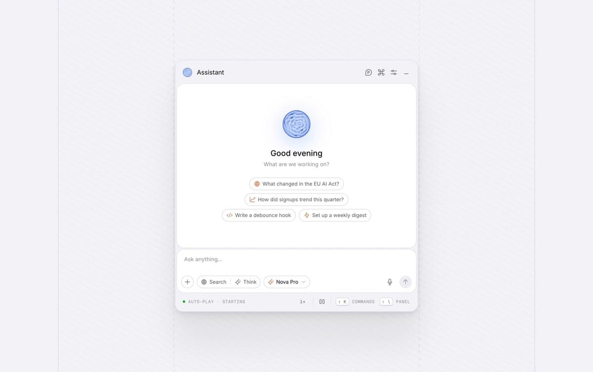 Good Evening AI Assistant