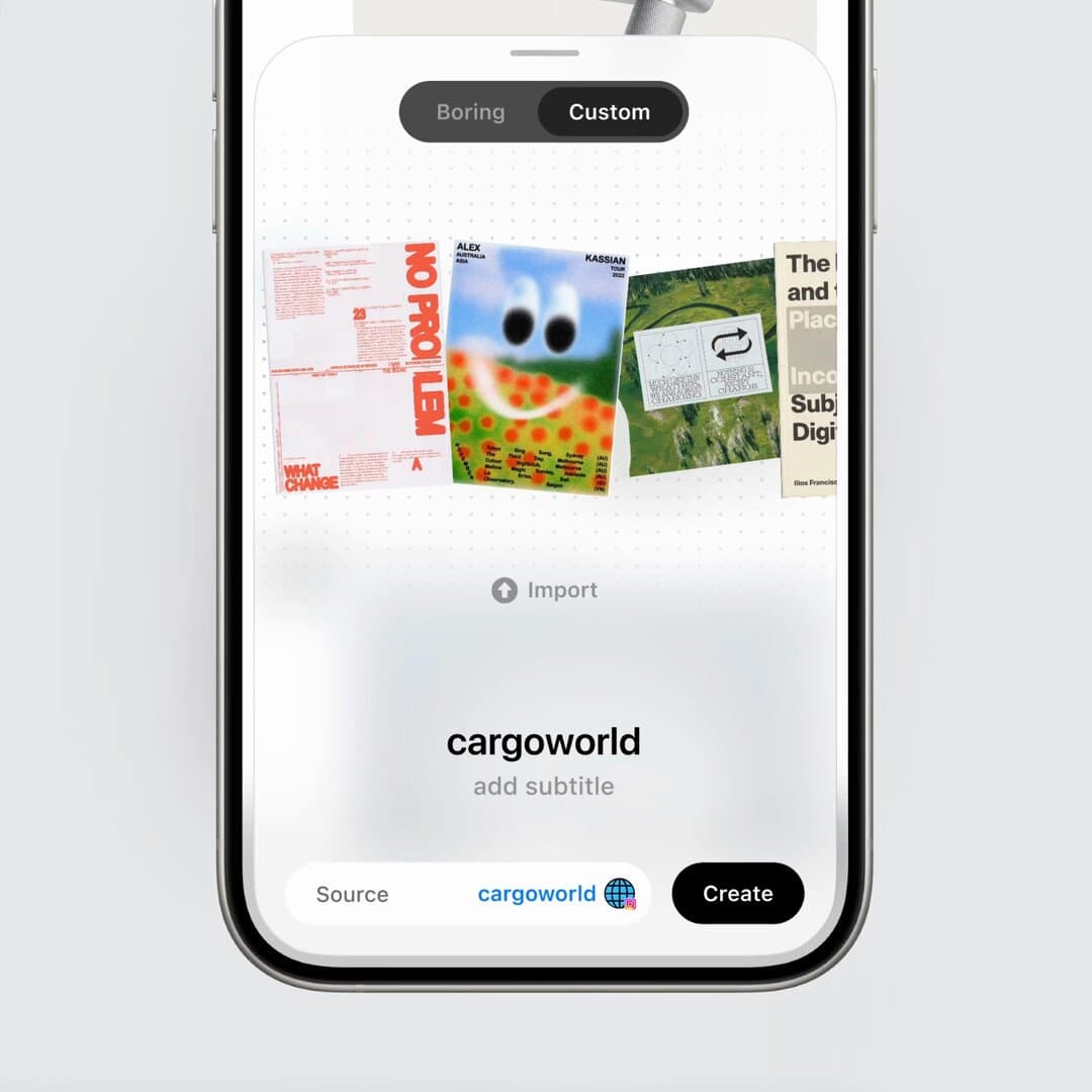 Cargoworld Poster Generator App