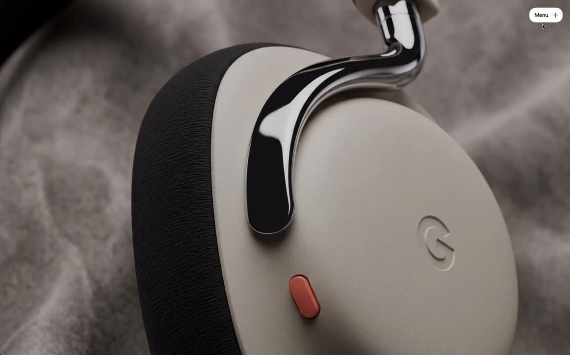 Google Headphones Product Render