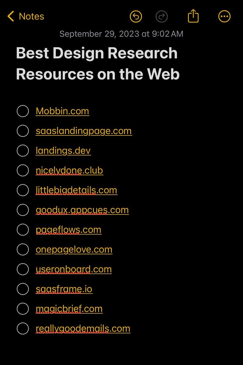 Design Research Resources Note
