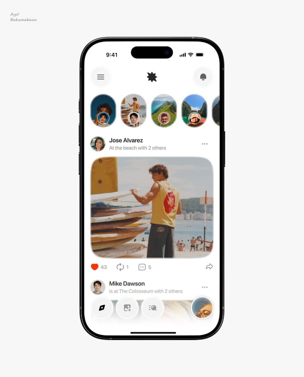 Ayo Social Feed Mobile App