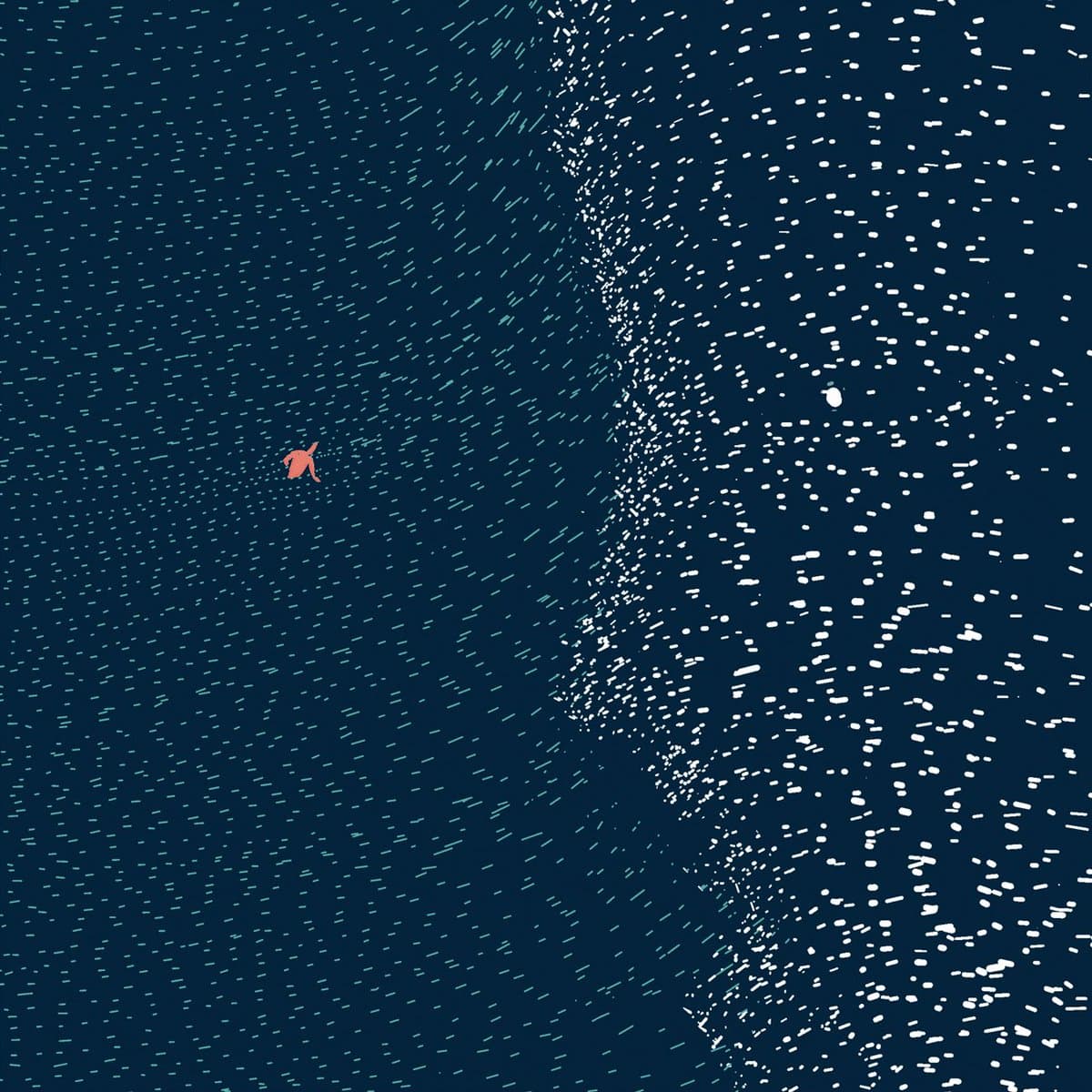 Ocean Waves Generative Pattern