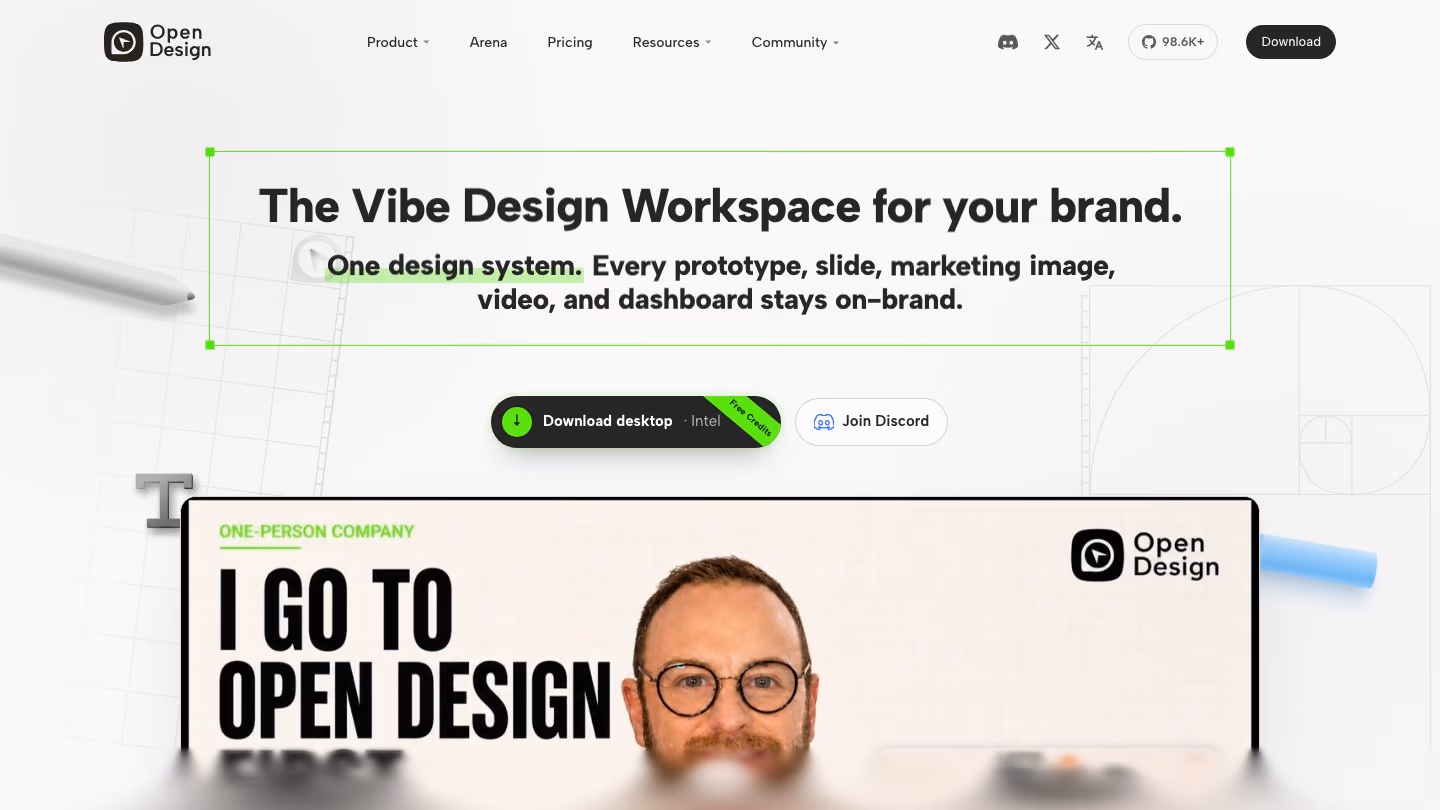 OpenDesign homepage