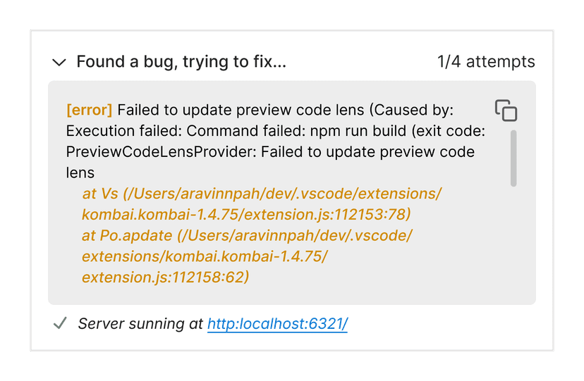 Auto-fix TS, lint, and console errors