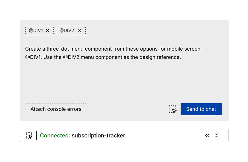 Browser for preview & debugging