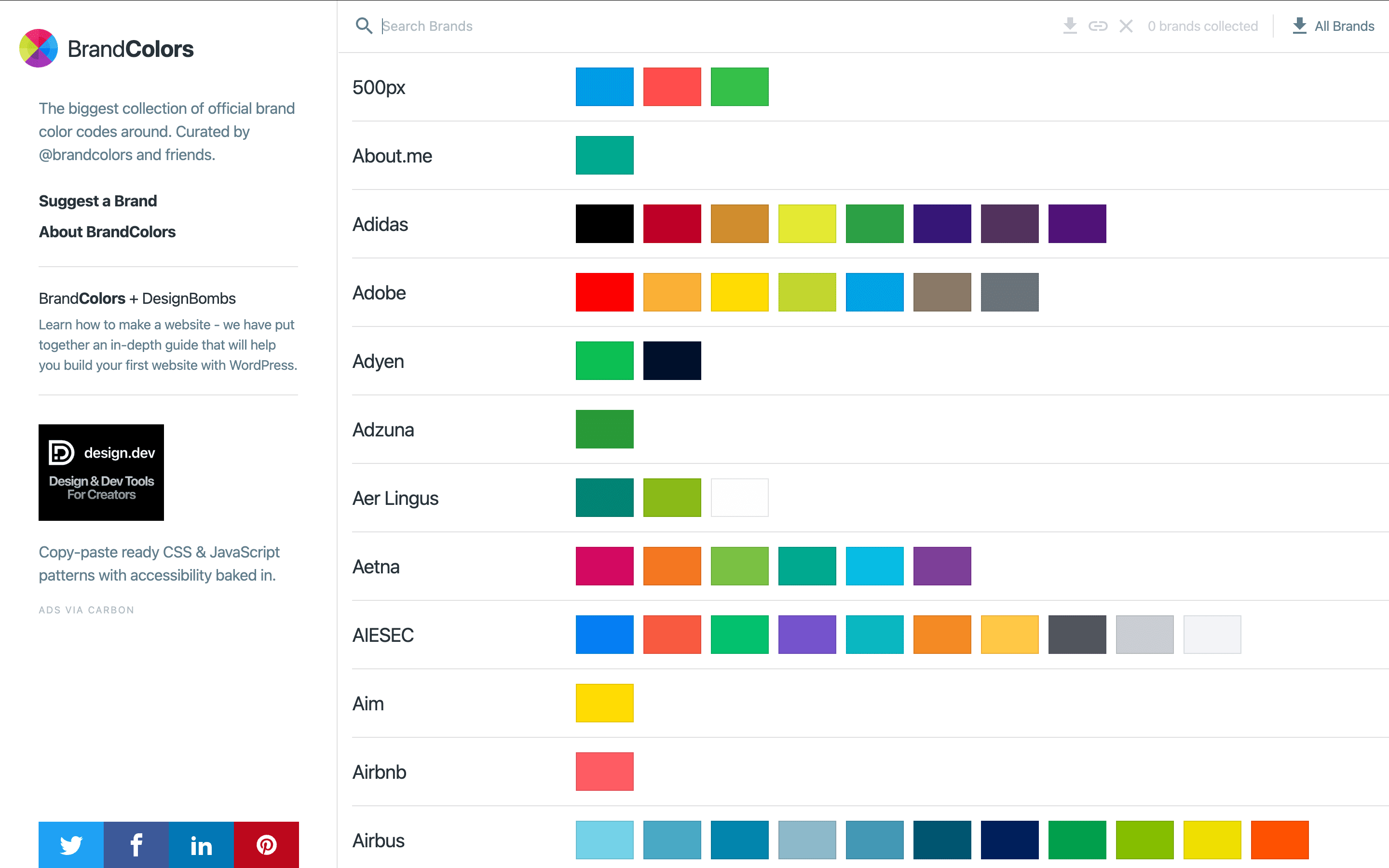 Brandcolors