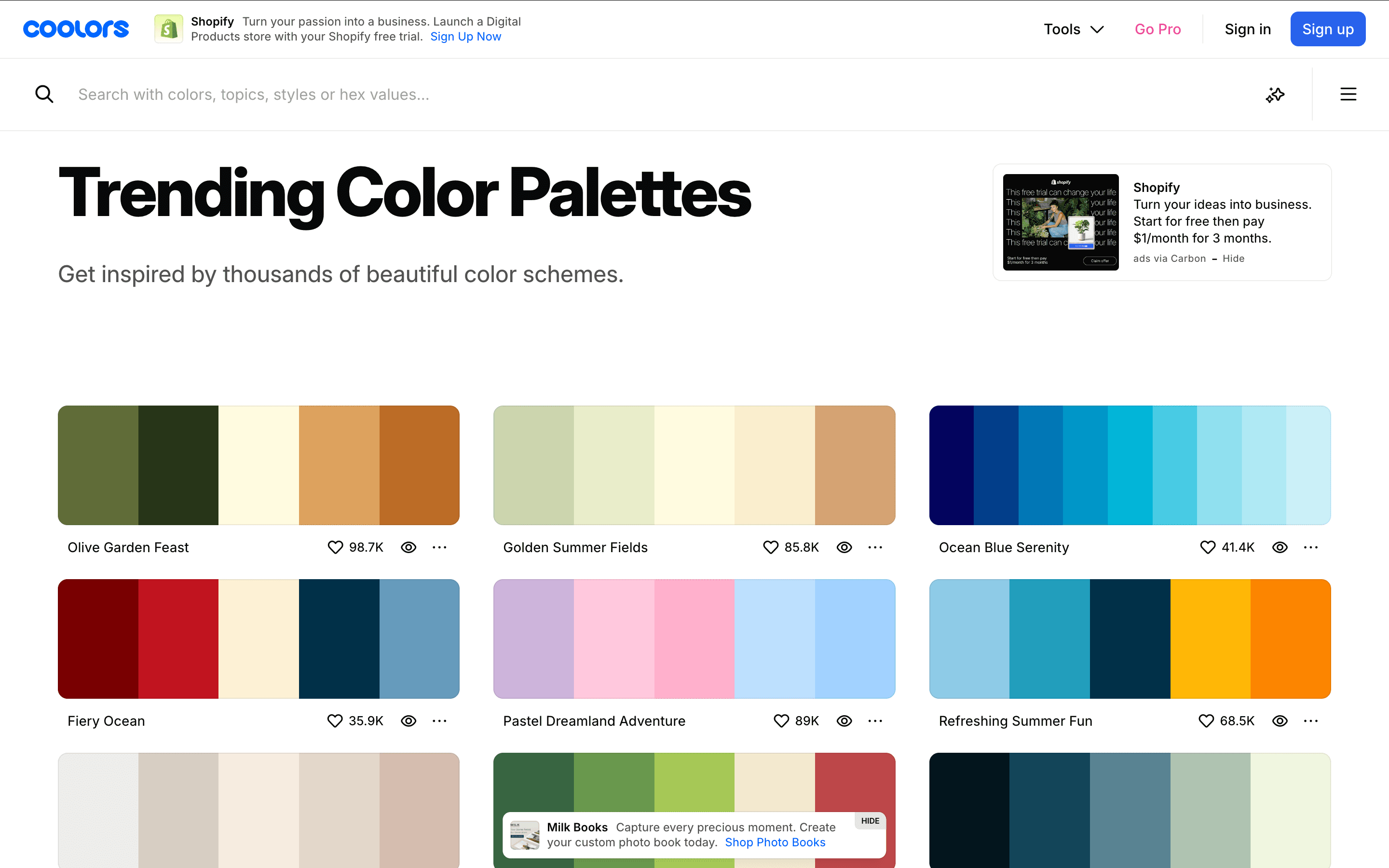 Coolors Palette