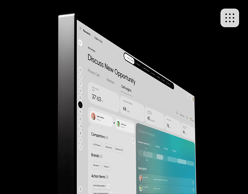 Revanto Sales SaaS CRM - UI UX Dashboard...