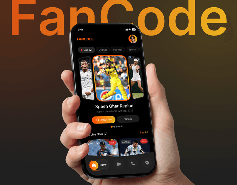 FanCode – Sports Streaming App UI/UX Cas...