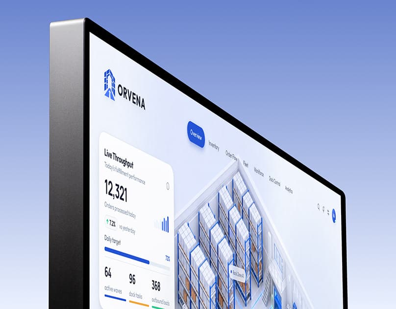 ORVENA — AI-Powered Warehouse Dashboard ...