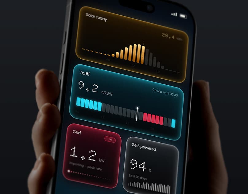 Volta - Home Energy OS UI UX Design | Mo...