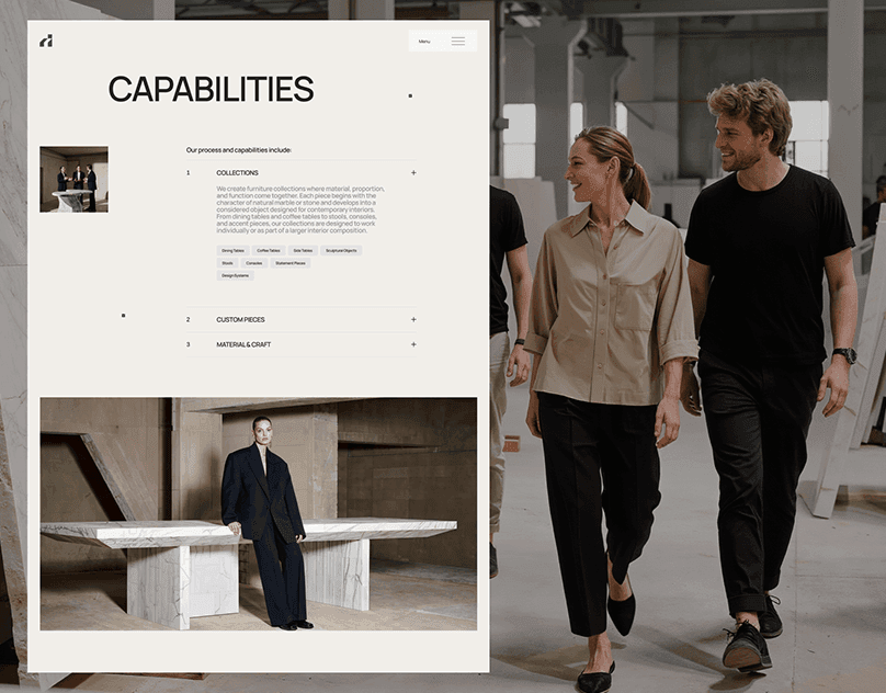 NOHO — Contemporary Marble Furniture Web...