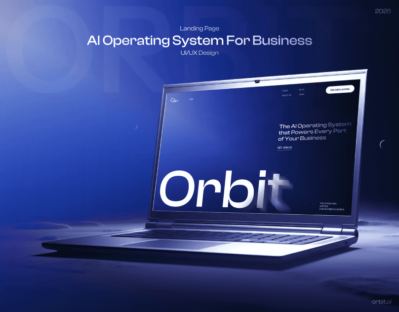 Orbit AI | Minimalist SaaS product | Lan...