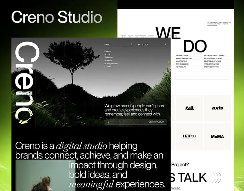 Creno Creative Studio Website