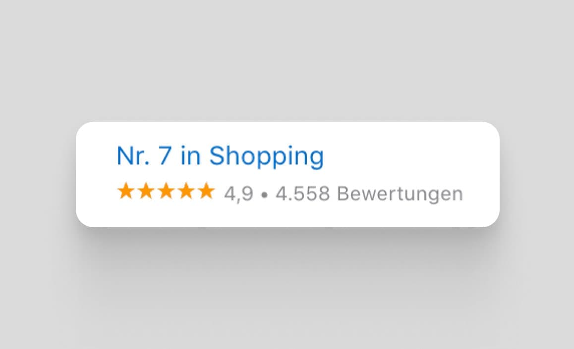 App Store Ranking Widget