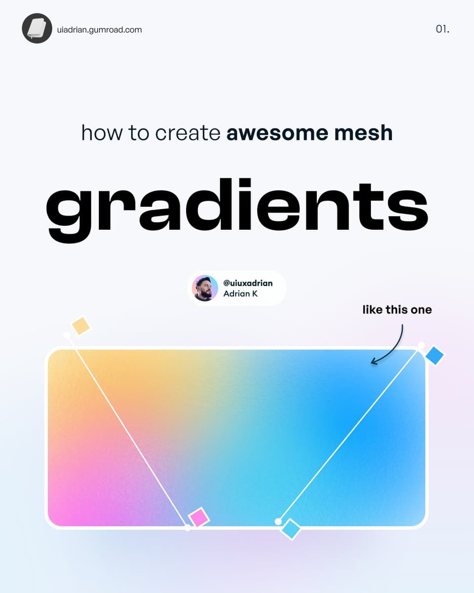 Mesh Gradient Design Guide