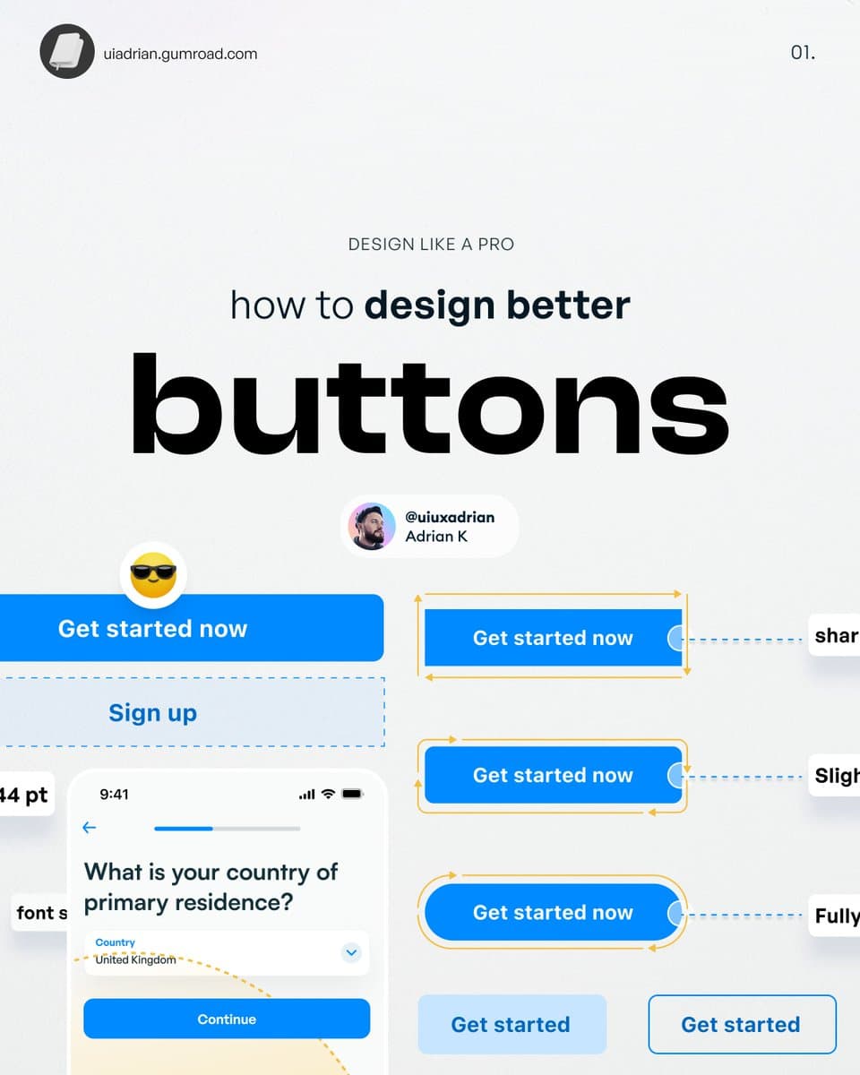 Better Buttons Design Guide