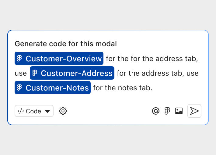 Use multiple designs as context