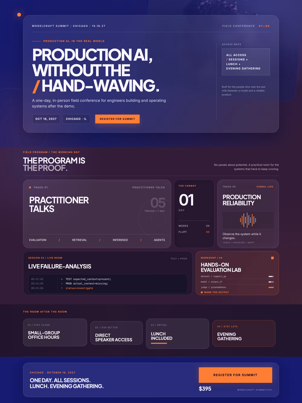 Conference Registration, built using Kombai Auto, pass 1 of 3