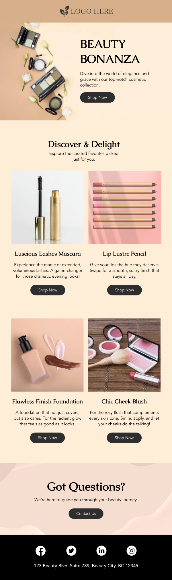 Beauty Cosmetic Collection Discount