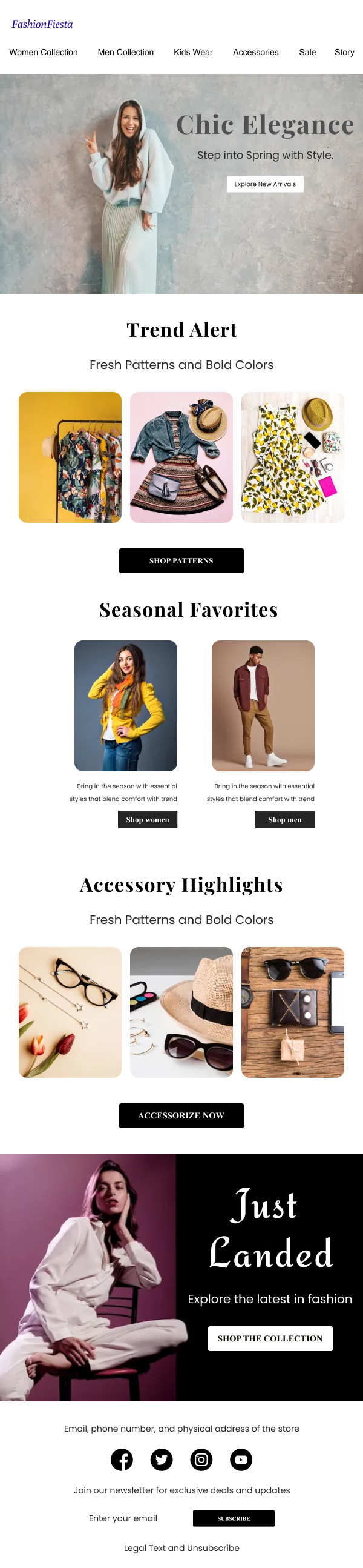 Ecommerce-Spring And Summer Highlights