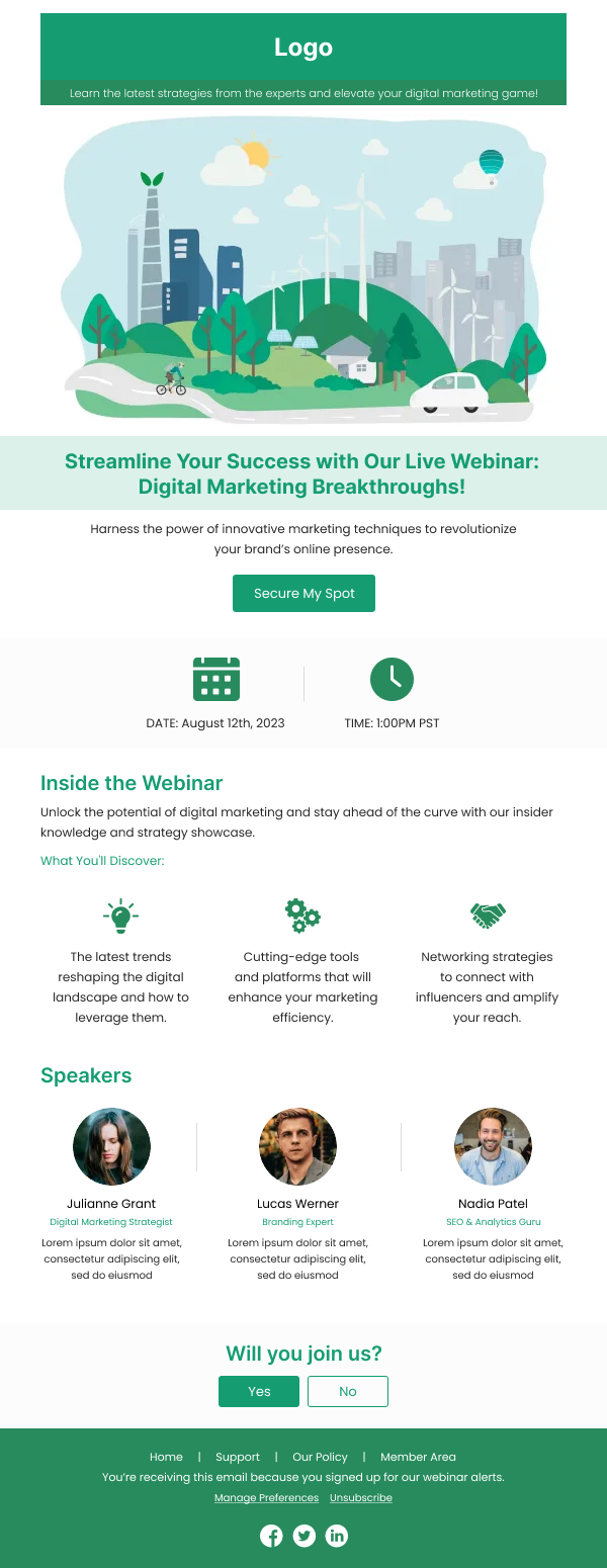 SaaS-Webinar Digital Marketing