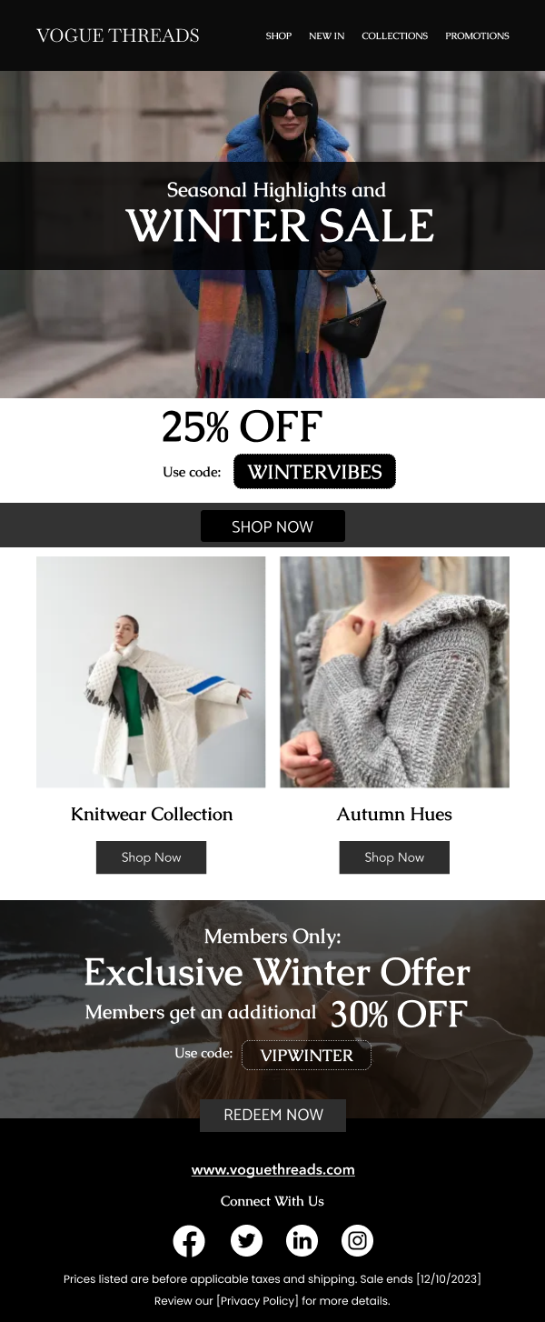 Fashion-Highlights And Winter Sale