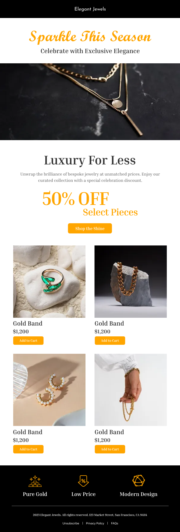 Fashion-Luxury Jewellery Sale