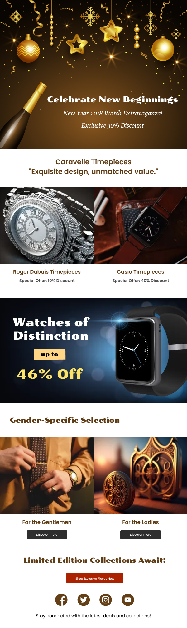 Ecommerce-Discount On Watches