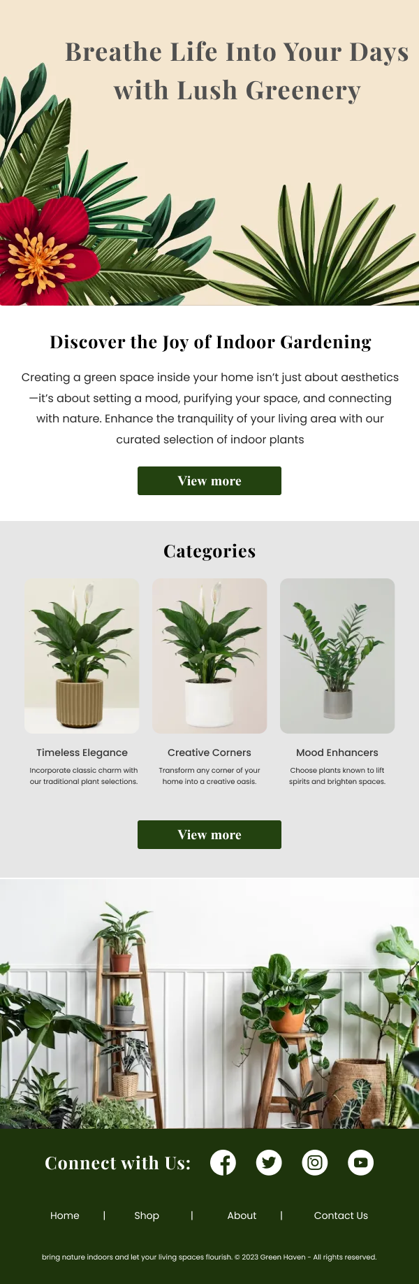 Ecommerce-Indoor Gardening Items