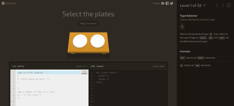 css diner