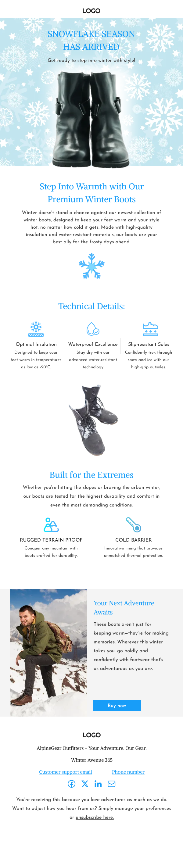 Fashion-Premium Winter Boots